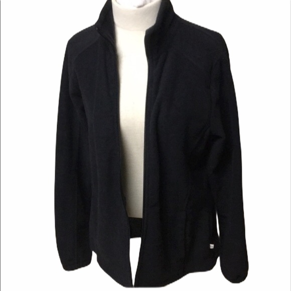 Magellan Outdoors Jackets & Blazers - Megellan Outdoors Black Fleece Full Zip Jacket